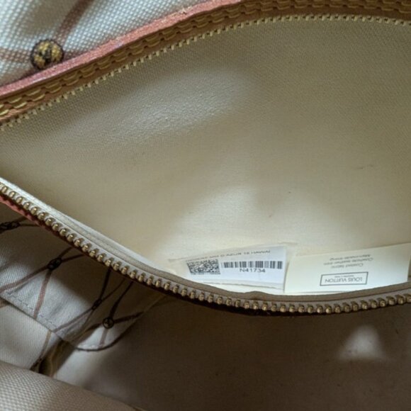 AUTHENTIC LOUIS VUITTON DAMIER AZUR HAWAII NEVERFULL-RARE AND PRISTINE CONDITION - Picture 8 of 10